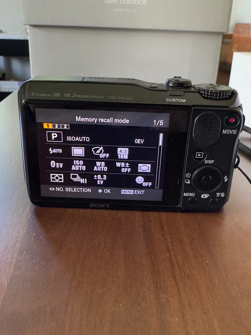Sony Cyber-shot DSC- HX30V 18.2 MP 20x optical zoom (English Language)